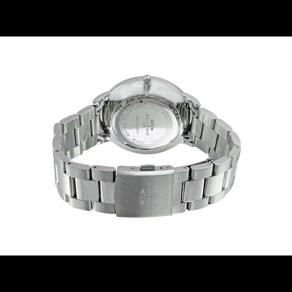 Oniss men’s watch silver/blue. Brand new in box